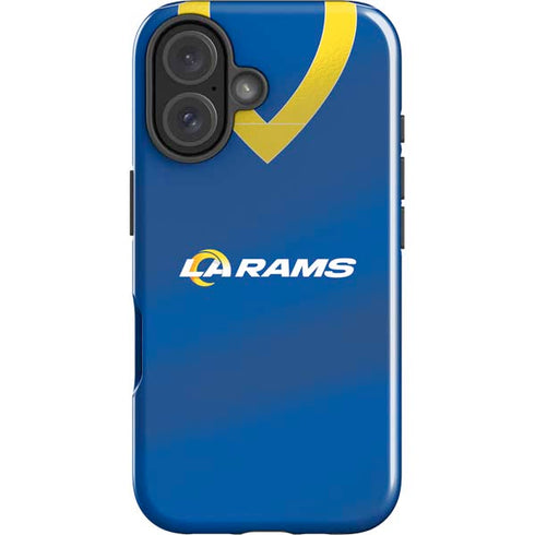 NFL Los Angeles Rams Team Jersey iPhone 16 Impact Case